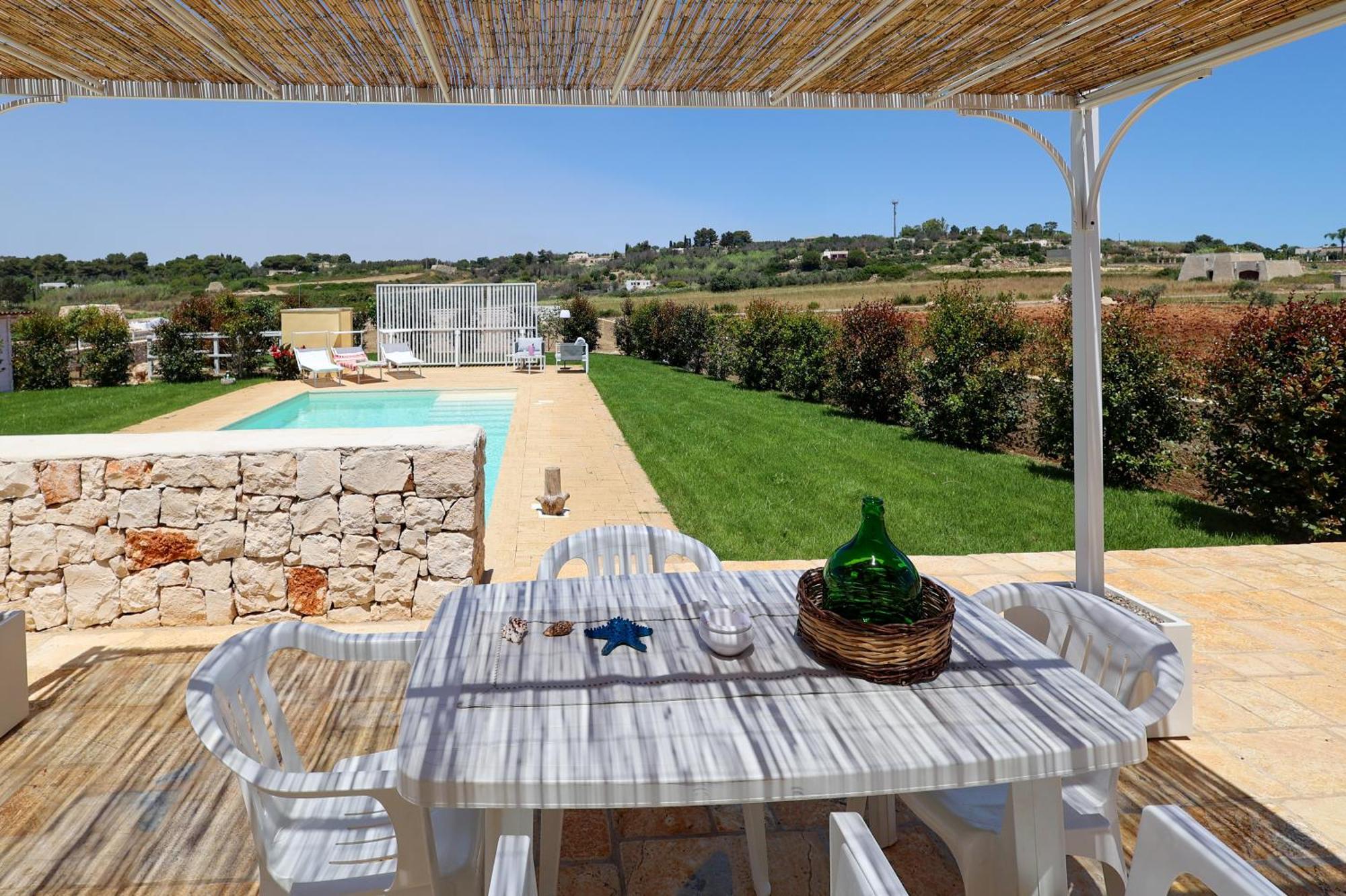 Villa Brezza Dello Ionio Marina Di Pescoluse Esterno foto