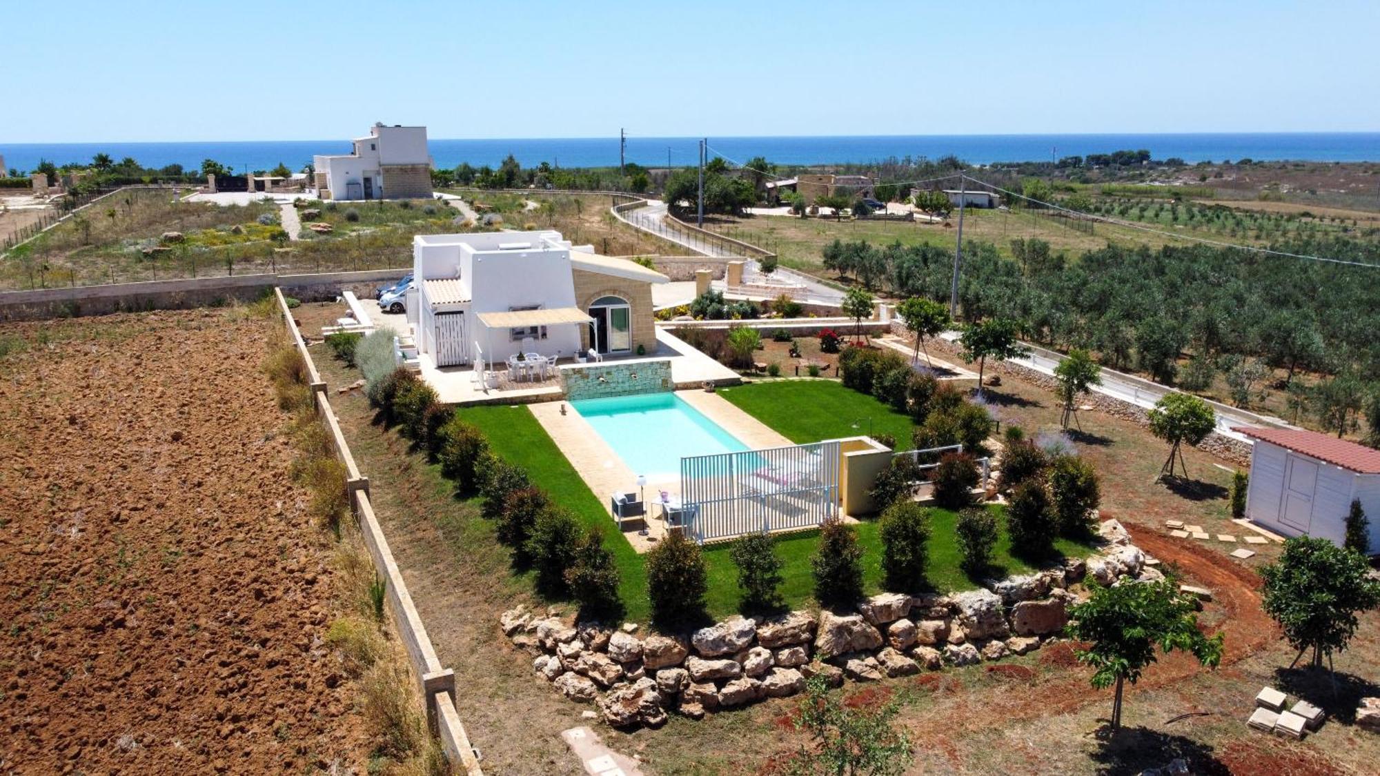 Villa Brezza Dello Ionio Marina Di Pescoluse Esterno foto